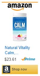 Natural Vitality Calm Magnesium Citrate Supplement Powder